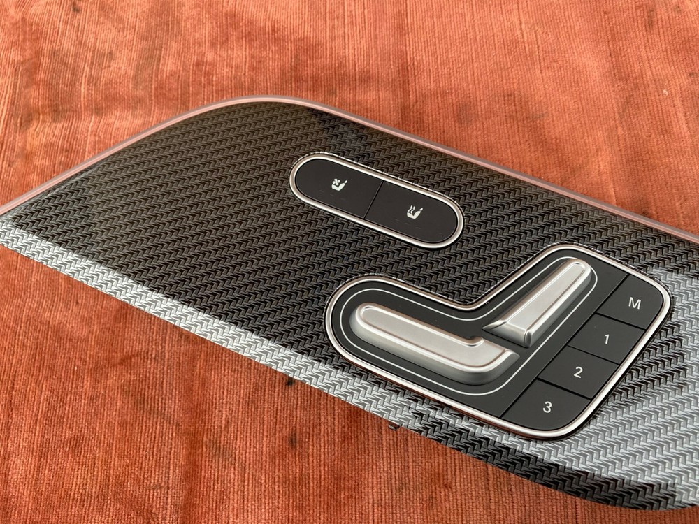 Mercedes Benz GLA B Class A247 seat switch button carbon