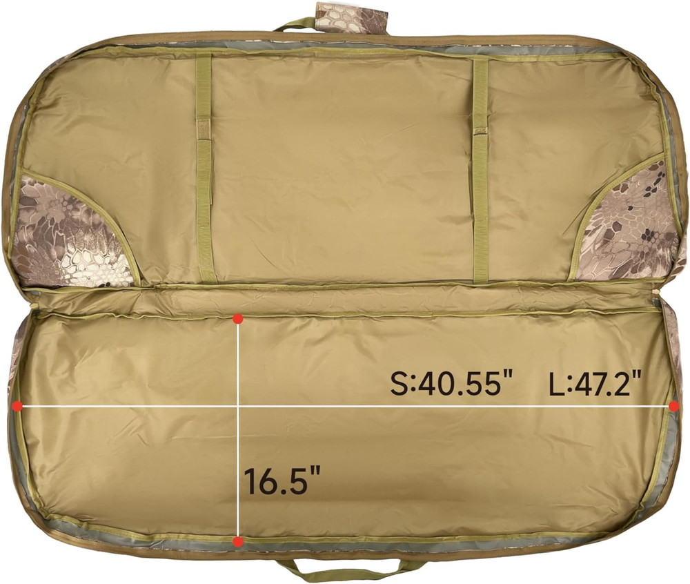 Compound Bow Case Soft Bow Case Compound Bow Carry Bag with Arrow Pocket