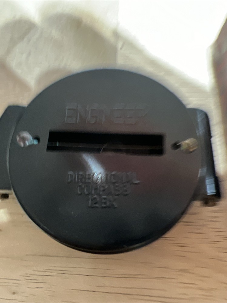 Vintage Engineer Lensatic Compass. Lot 219