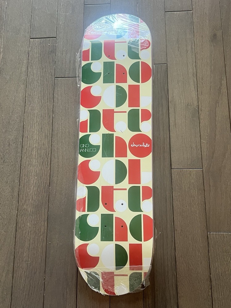 gino iannucci Chocolate skateboard deck In Shrinkwrap