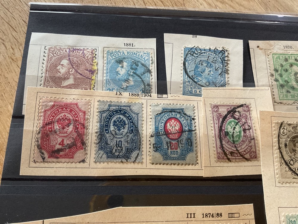 Netherland spain russia & used stamps B2439