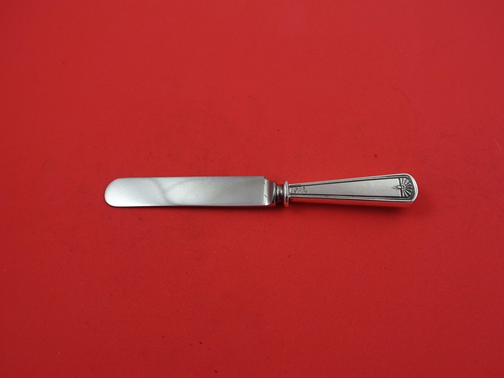 Frank Whiting Sterling Silver Baby Knife mono "Ruth" 5 5/8"