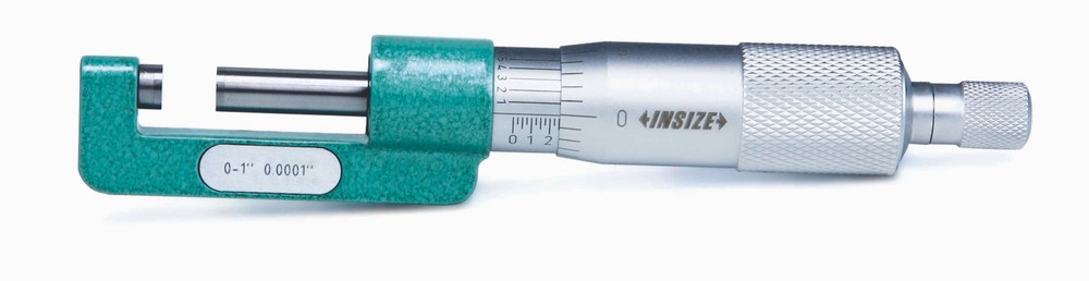 INSIZE MECHANICAL HUB MICROMETER, 0-1", graduation .0001" (3292-1)