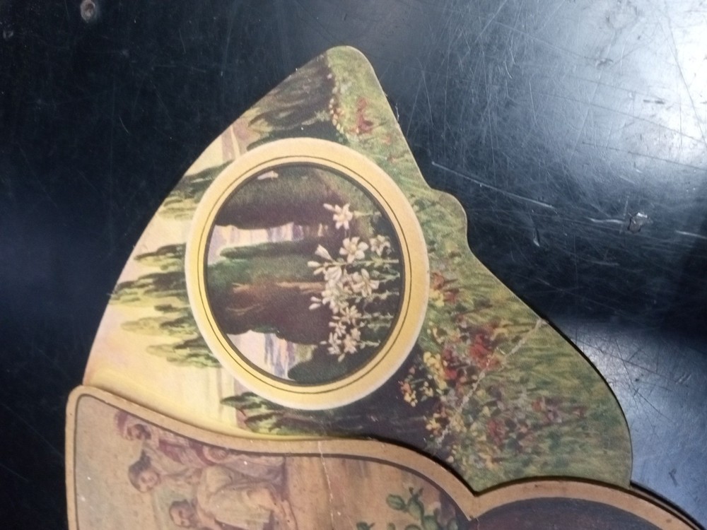 Jesus Religious Vintage Hand Fan