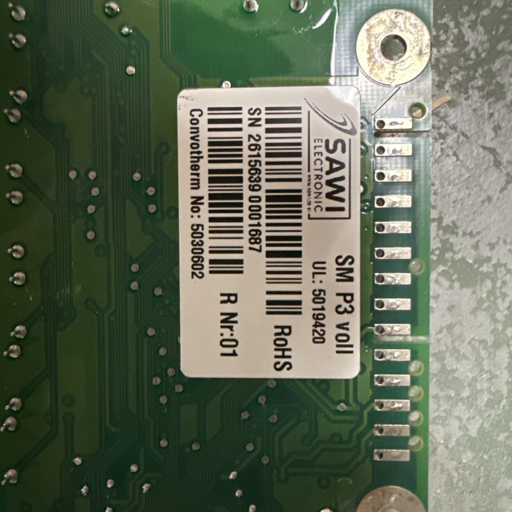 Convotherm 5030603 Control Board For SM Control Module P3 USED