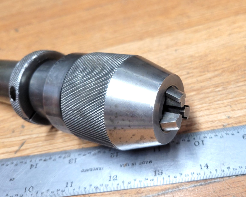 ALBRECHT KEYLESS DRILL CHUCK 1/2 " CAP W./ 4MT SHANK