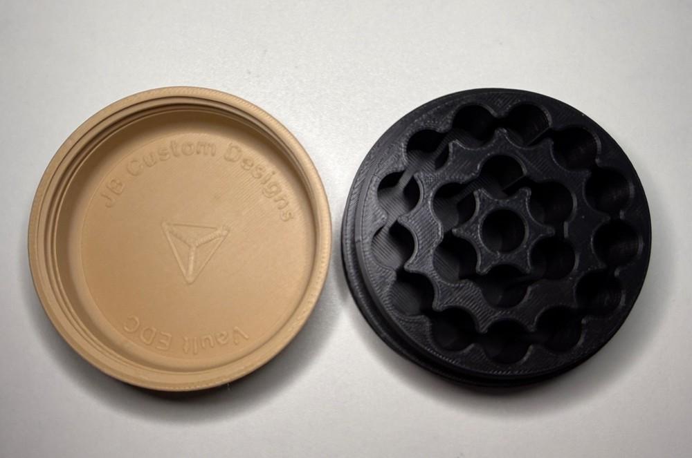 3-D Printed 9mm Ammo Box Storage Case Container 20- Round