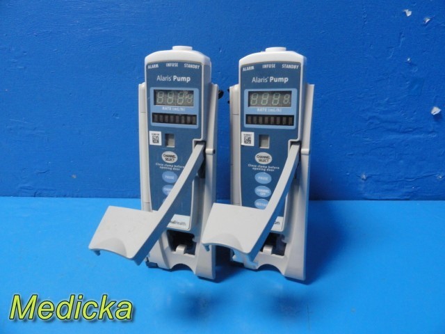 2 X Model 8100 IV Pump Modules | REF 10938662 | Channel Error | SW ISSUE~ 38381