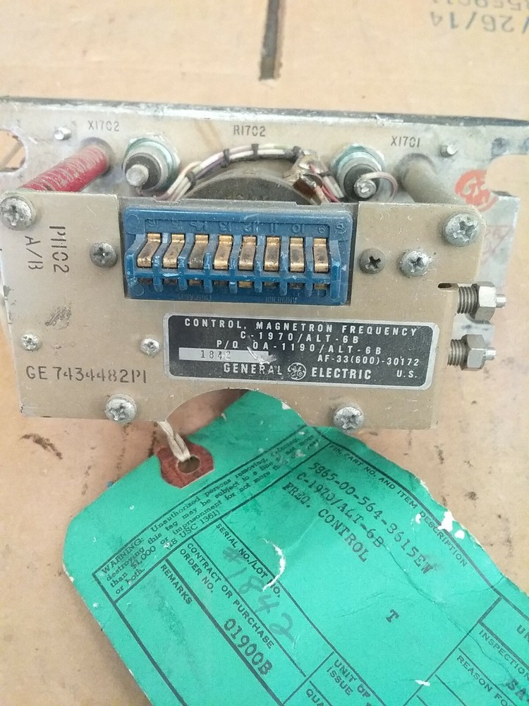 Frequency Control C-1970/alt -6b B52h