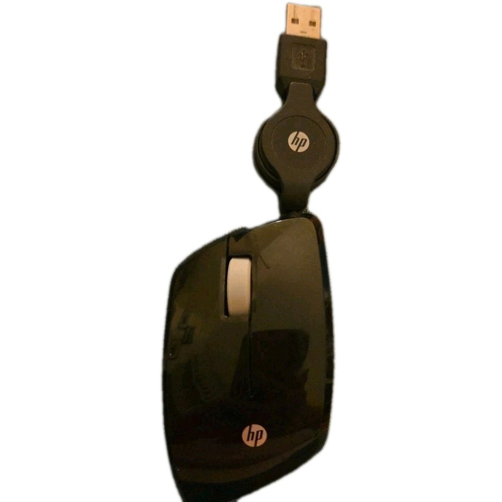 1 HP with Retractable cord mouse. 1 Gear Head mouse.