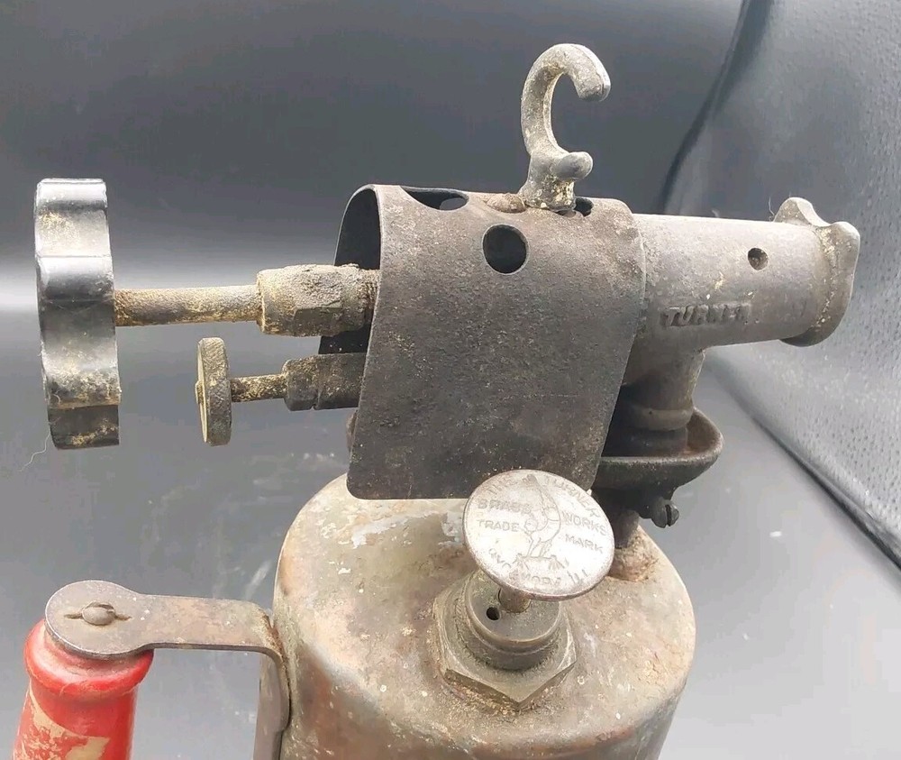 Vintage Turner Brass Blowtorch