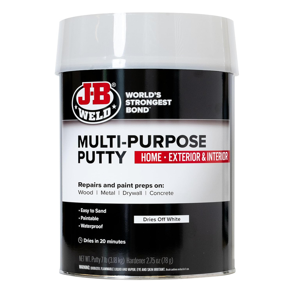 Versatile 1 Gallon Multi-Purpose Putty for Home Interior & Exterior Use