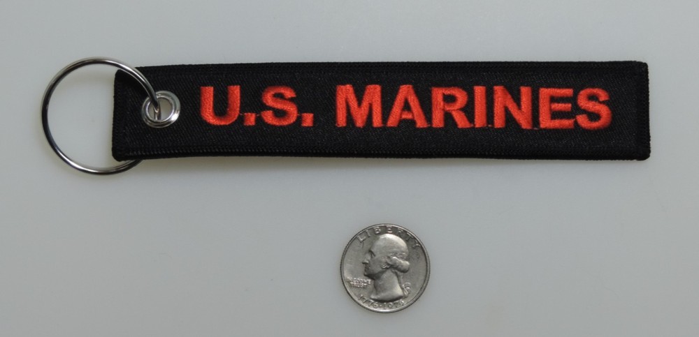U.S. MARINES Embroidered Keychain