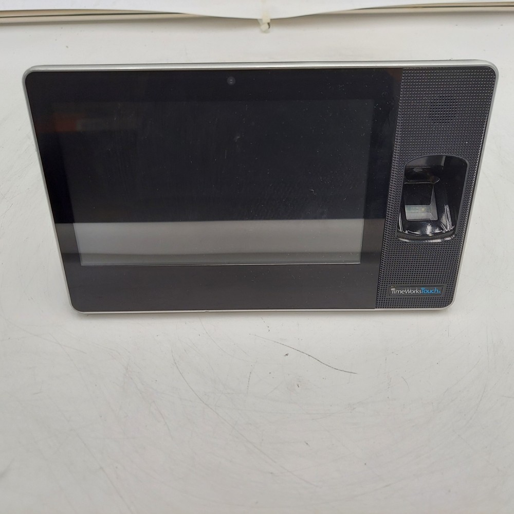 TimeWorksTouch Clock Biometric Fingerprint Android Timeclock