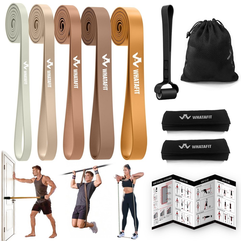 Resistance Bands,Pull Up Assist Bands Set with Handles, Exercise & Workout Ba...