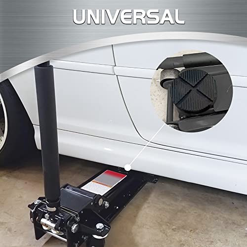 Floor Jack Rubber Pad, Universal Jack Pad Adapter, Pinch Weld Side 1 PACK