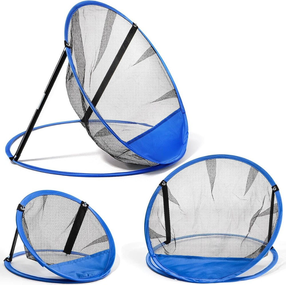 Golf Practice Net Golf Hitting Aid Training Chipping w/ Target Backyard Outdoor