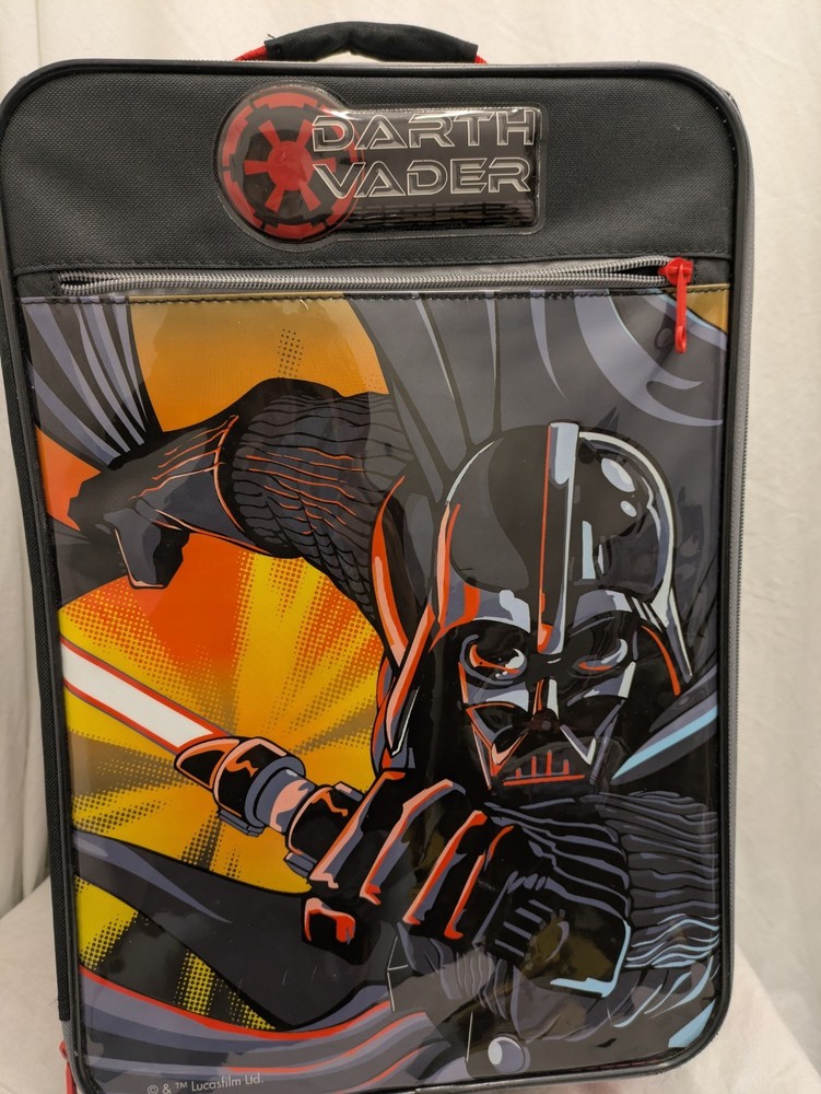 Star Wars Darth Vader Kids Rolling Luggage
