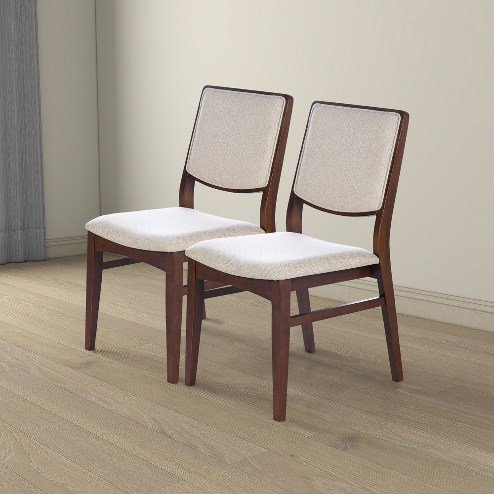 Skylar Beige Fabric Dining Chair