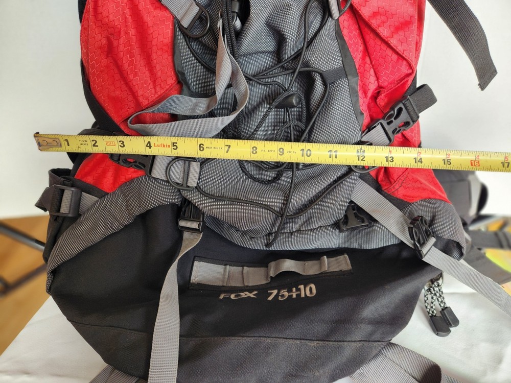 Teton Sports 5200 Fox 75+10, internal frame, backpack, adjustable sizing. NICE!!