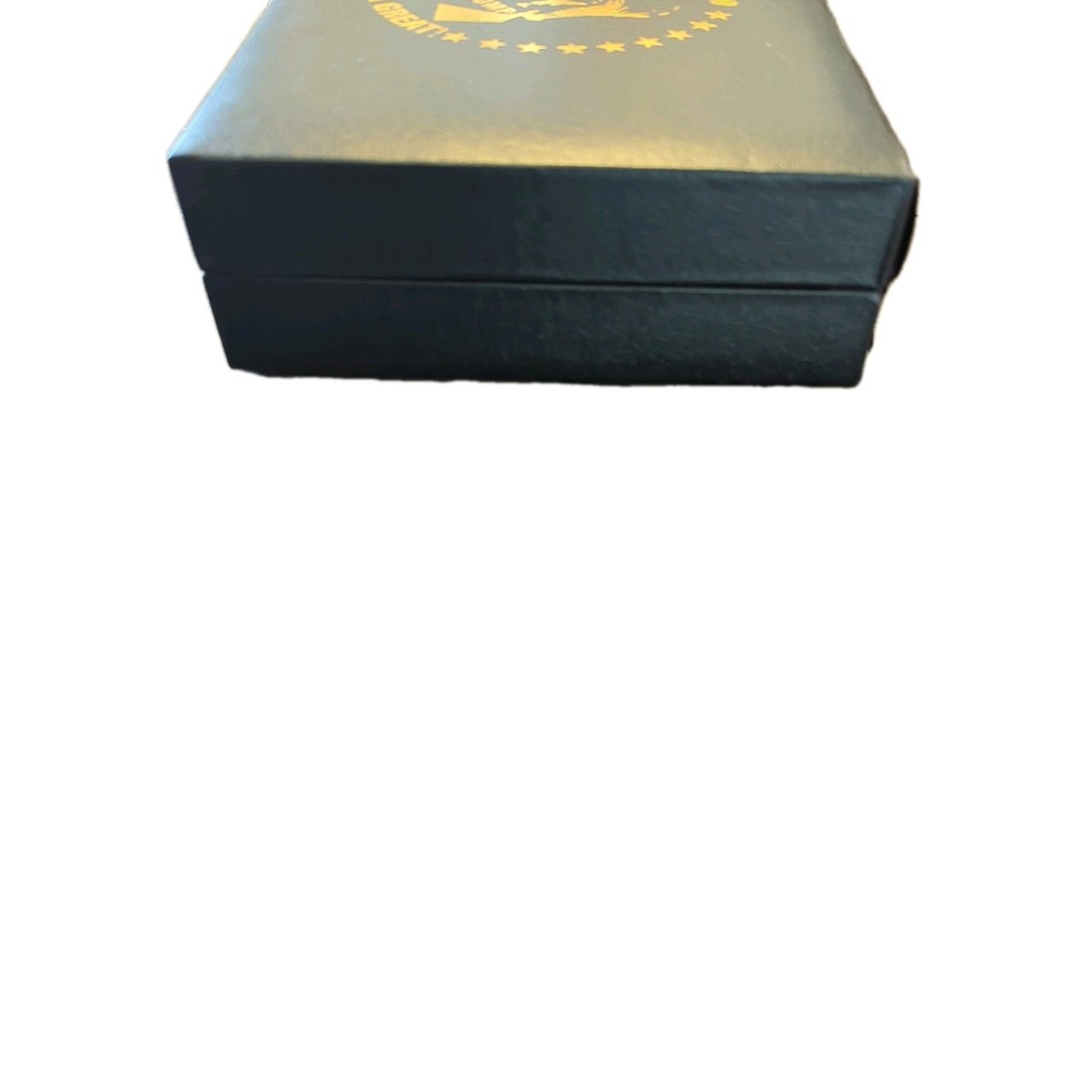 President Trump Collection Box with commemorative coin.