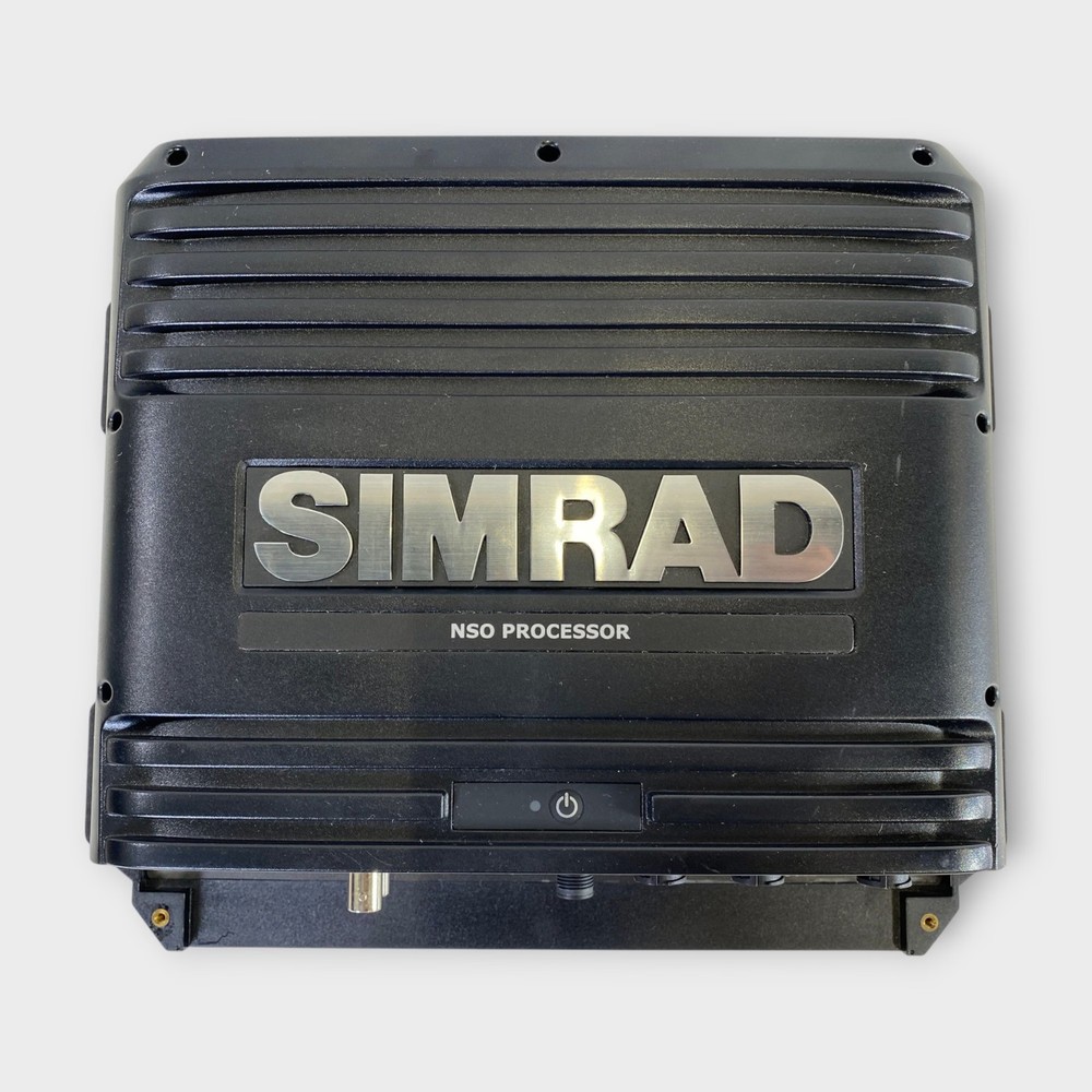 Simrad NSO EVO2 NSO-II Multi-Function Display Processor Tested Good W/Amer Carto