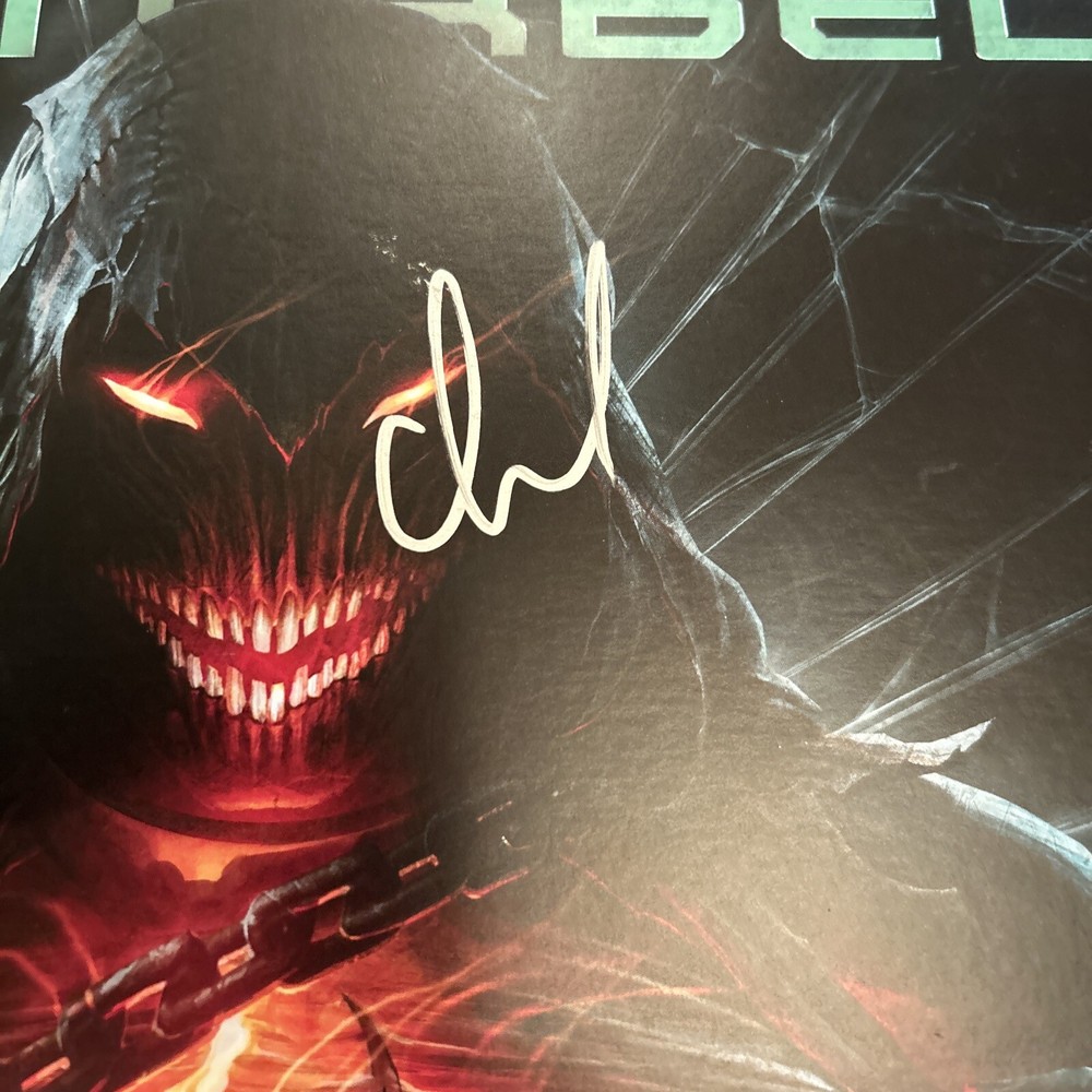 DISTURBED SIGNED DIVISIVE DRAIMAN DONEGAN VINYL JSA AUTHENTICATED #AZ41849