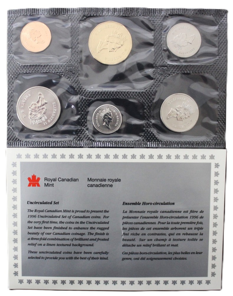 1996 Canada Proof Like Set
