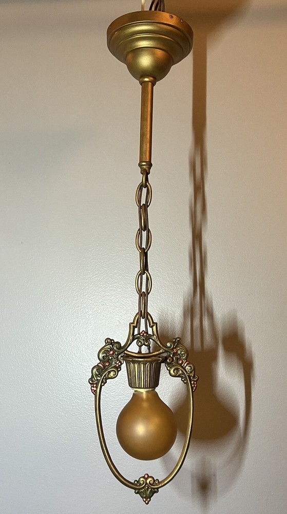 Rewired entry Riddle pendant light beautiful Rare 145D