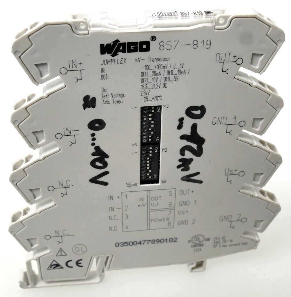 Wago Voltage Transducer | 857-819