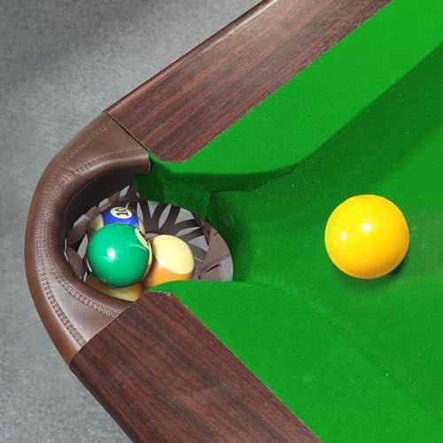 Billiard Pool Table Pockets Heavy Duty PU Leather Billiard Pockets Set of