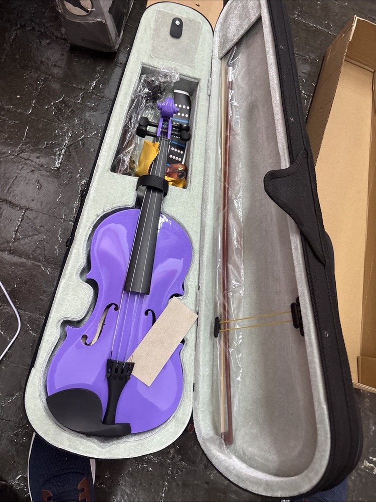 Poseidon Acoustic Violin 4/4 Purple