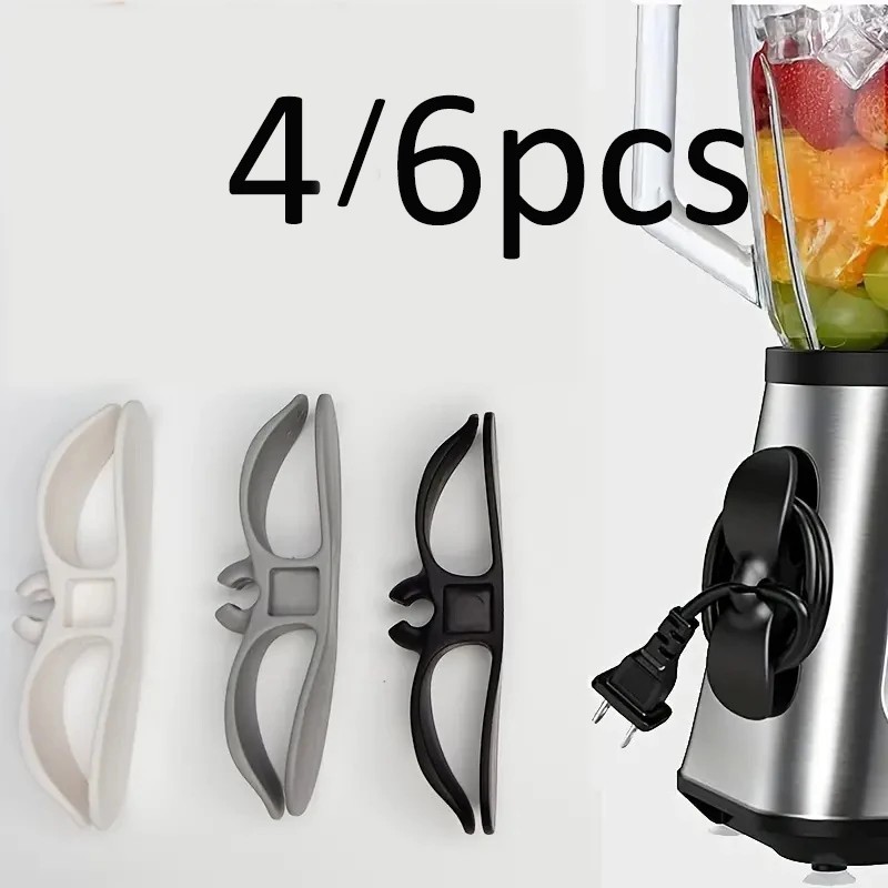 4/6pc Cord Organizer for Kitchen Appliances Fits KitchenAid Mixer Coffee Maker