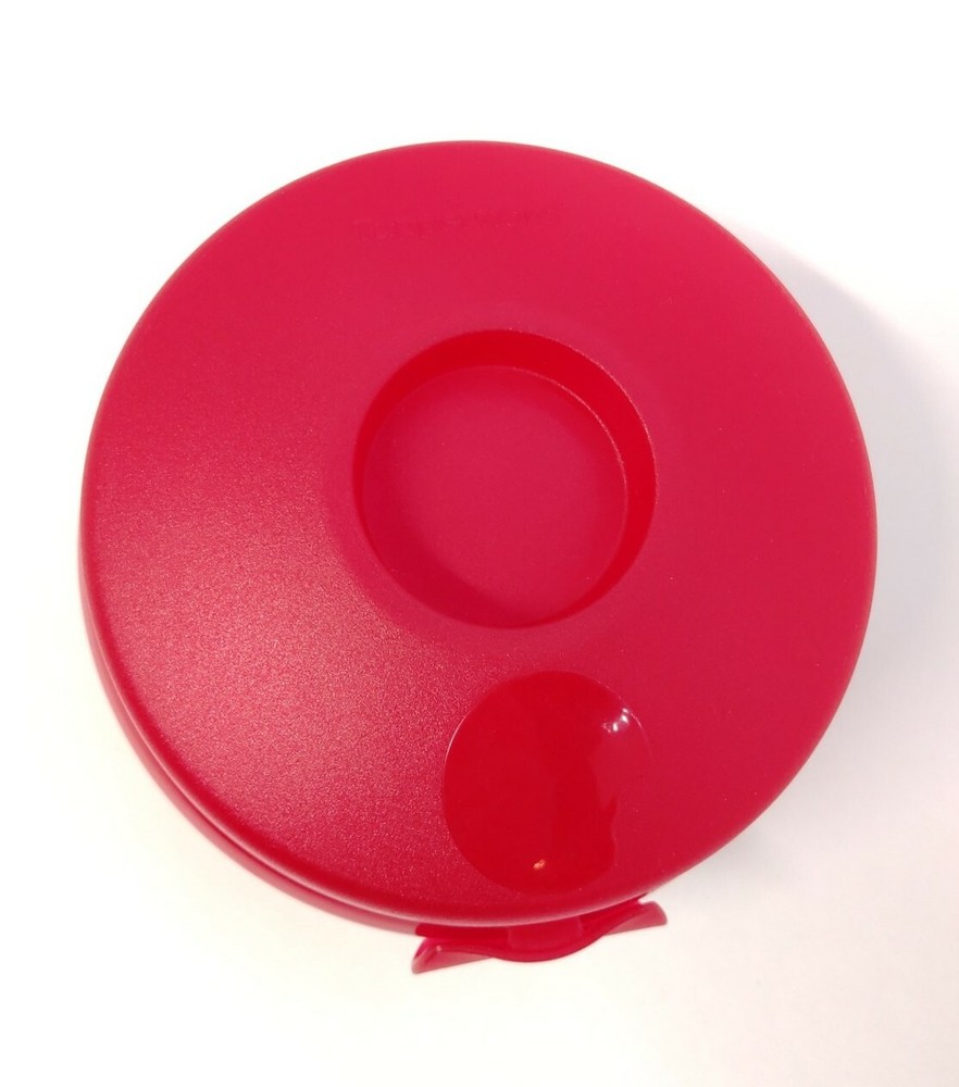 Tupperware Red Bagel / Sandwich Holder 4440A-4