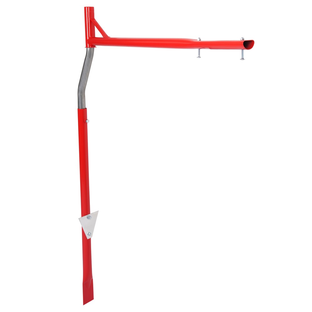 Universal Mailbox Post Support Ideal for Both Rural and Residential Galvanized