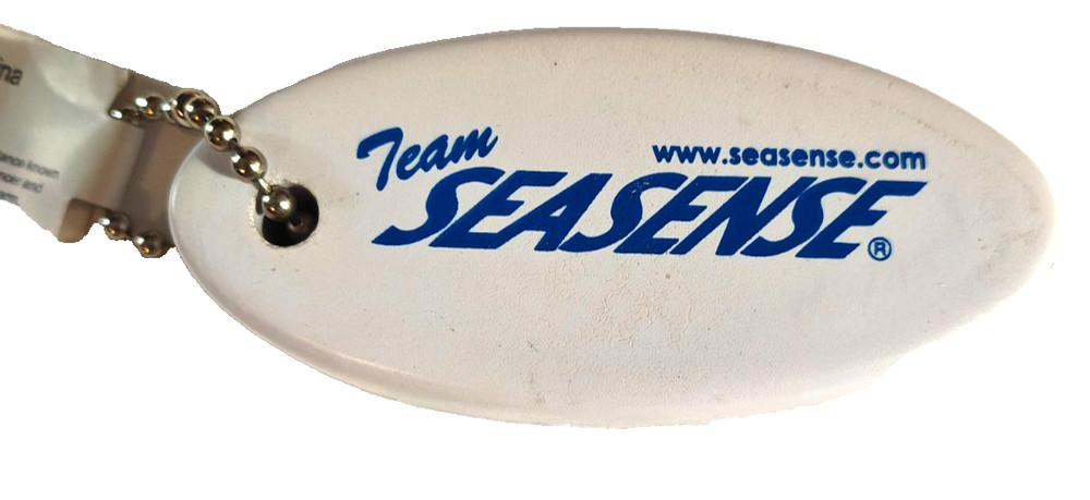 Seasense Foam Floating Keychain for Boats White