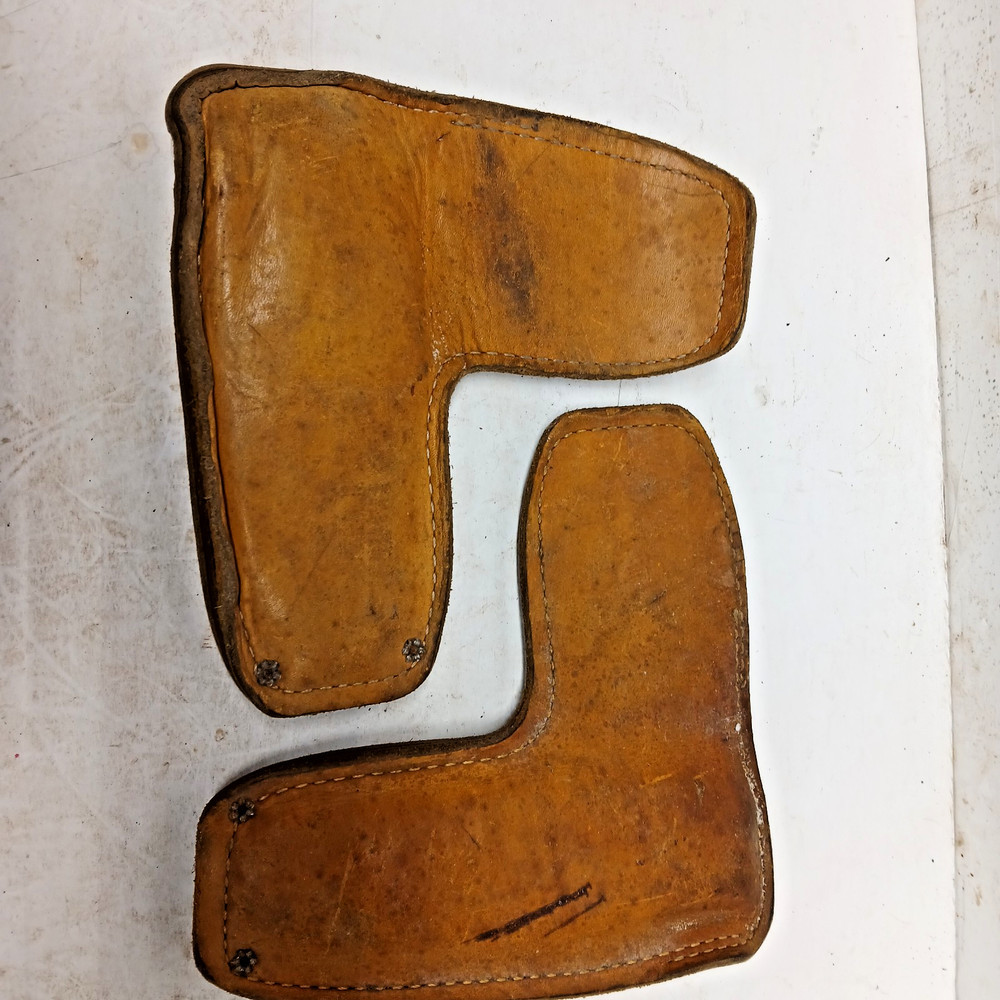 2 EACH, BASHLIN, MODEL 140D, L PADS, FOR POLE OR TREE CLIMBERS, USED