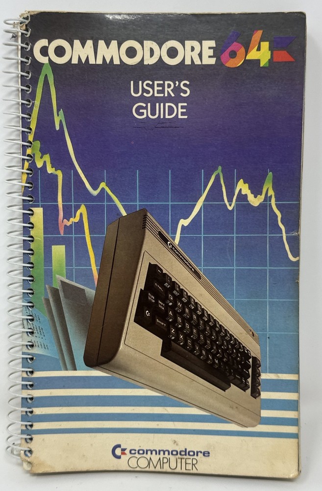 Vintage Commodore 64 User's Guide Book First Edition 1984 6th Printing