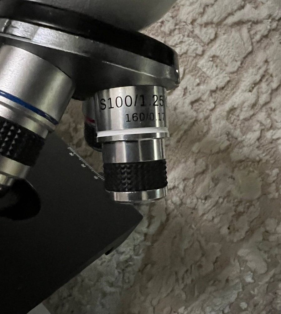 Professional Binocular Microscope with Double Layer Stage Abbe Condenser “READ”