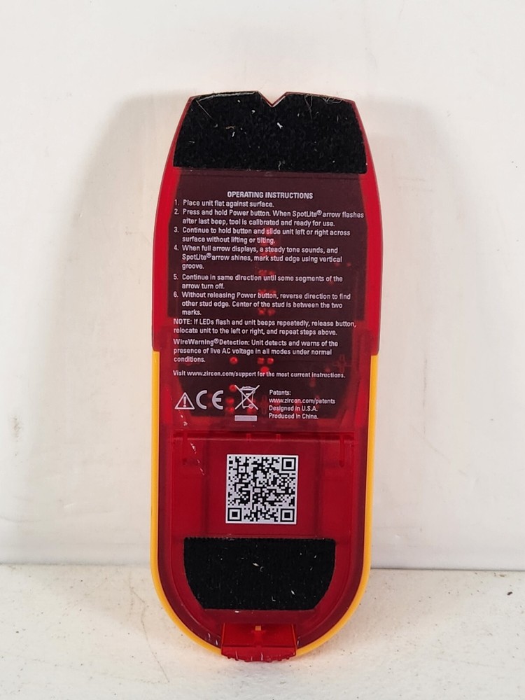 Zircon StudSensor HD35 Stud Finder Great Condition