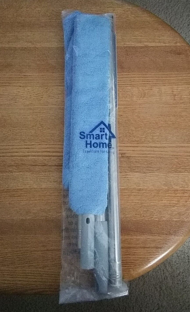 Smart Home Microfiber Gap Duster, Flexible, Collapsible Rod, Extra Duster-NEW