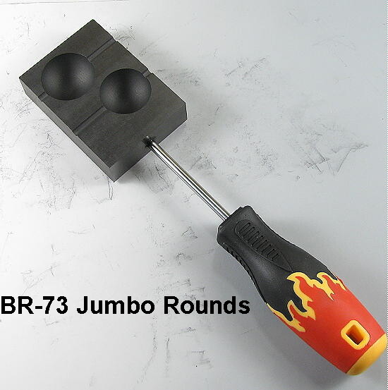 ROUND Graphite Molds, 6 Versions, CGBeadroller, Premier Graphite Glass Tool