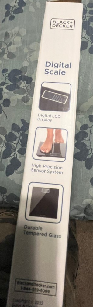 Digital Bathroom Scales - Black And Decker