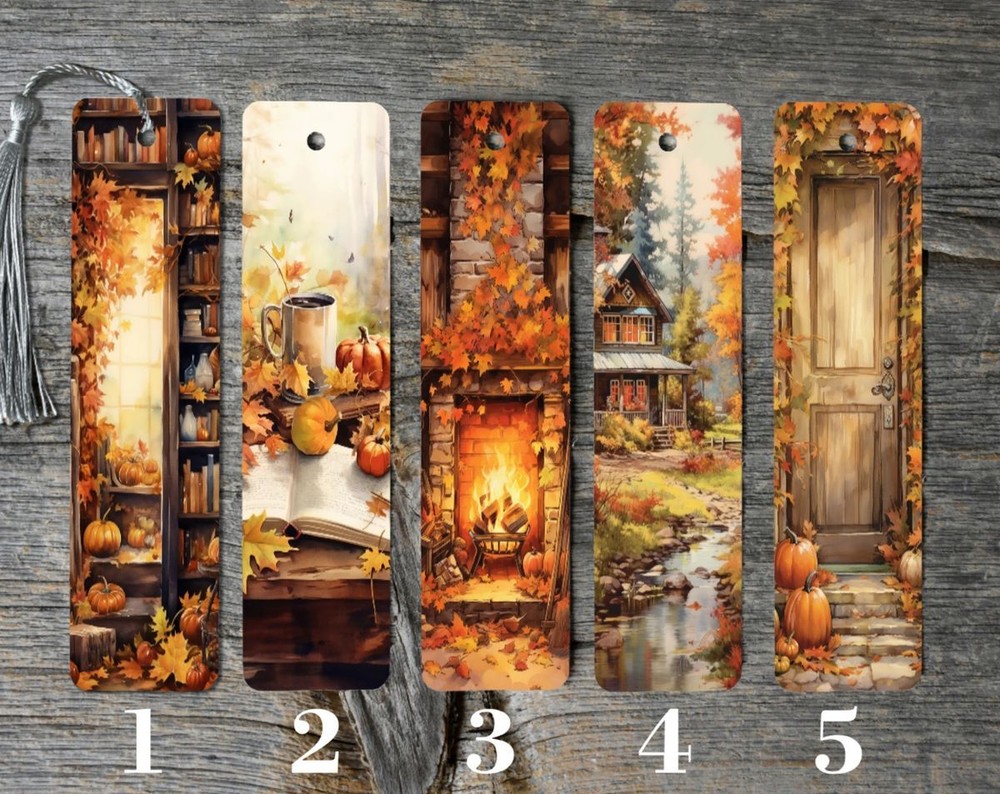 Fall/Autumn Bookmarks