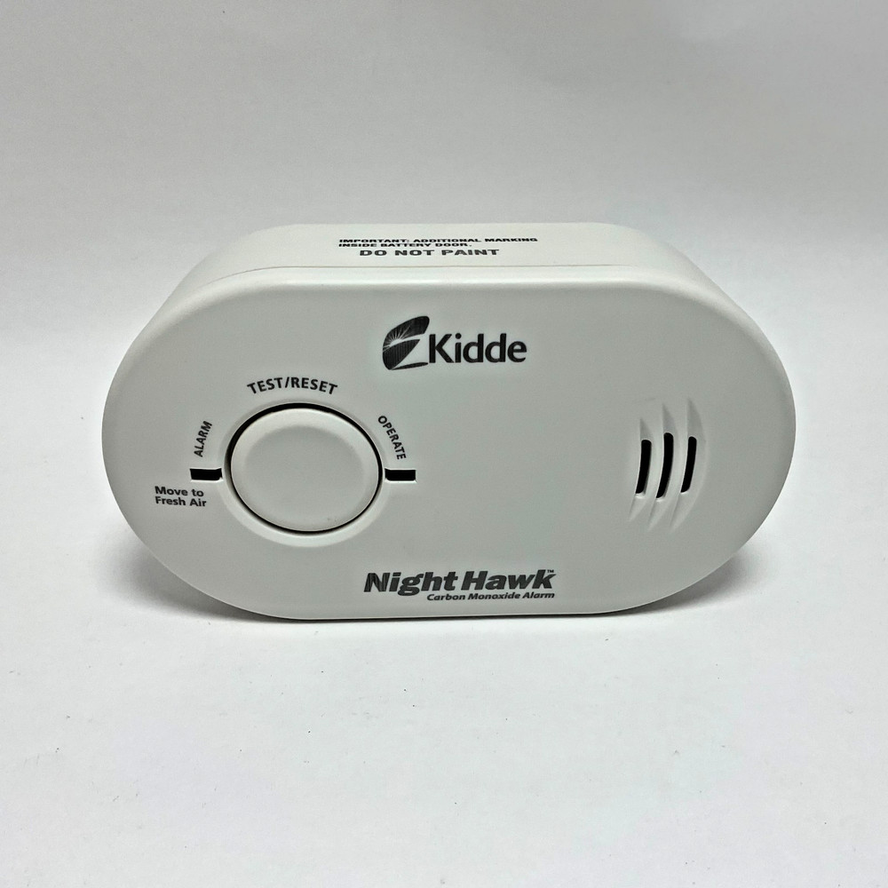 KIDDE Night Hawk KN-COB-B-LP Carbon Monoxide Alarm – AA, Electrochemical