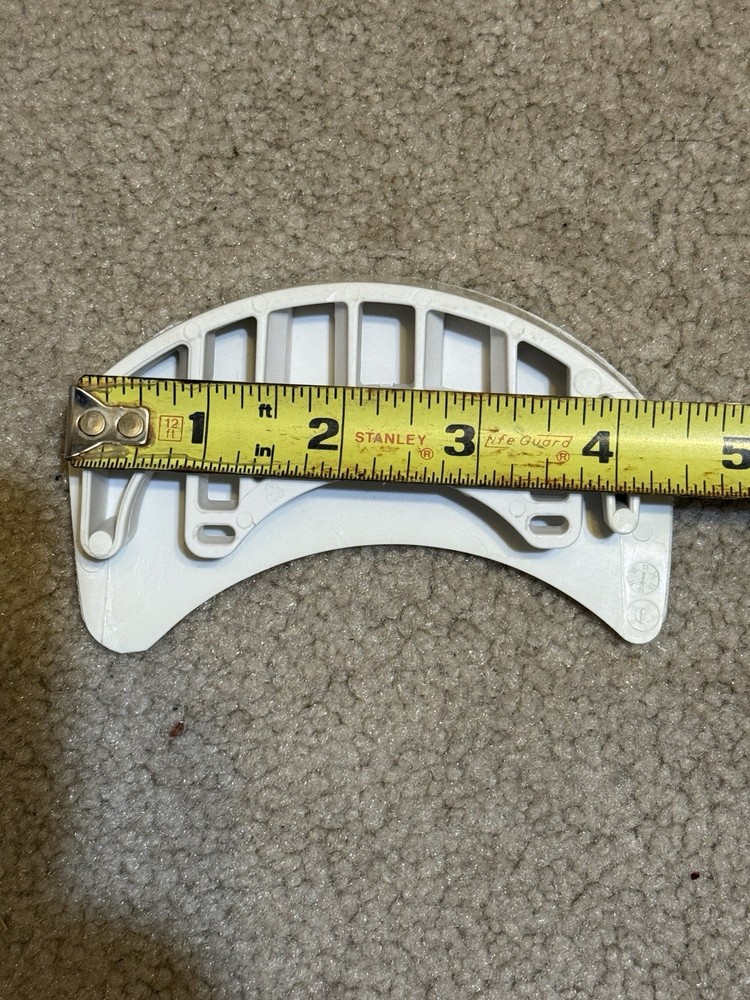 Burton Custom Snowboard binding Toe Ramp Left Medium White