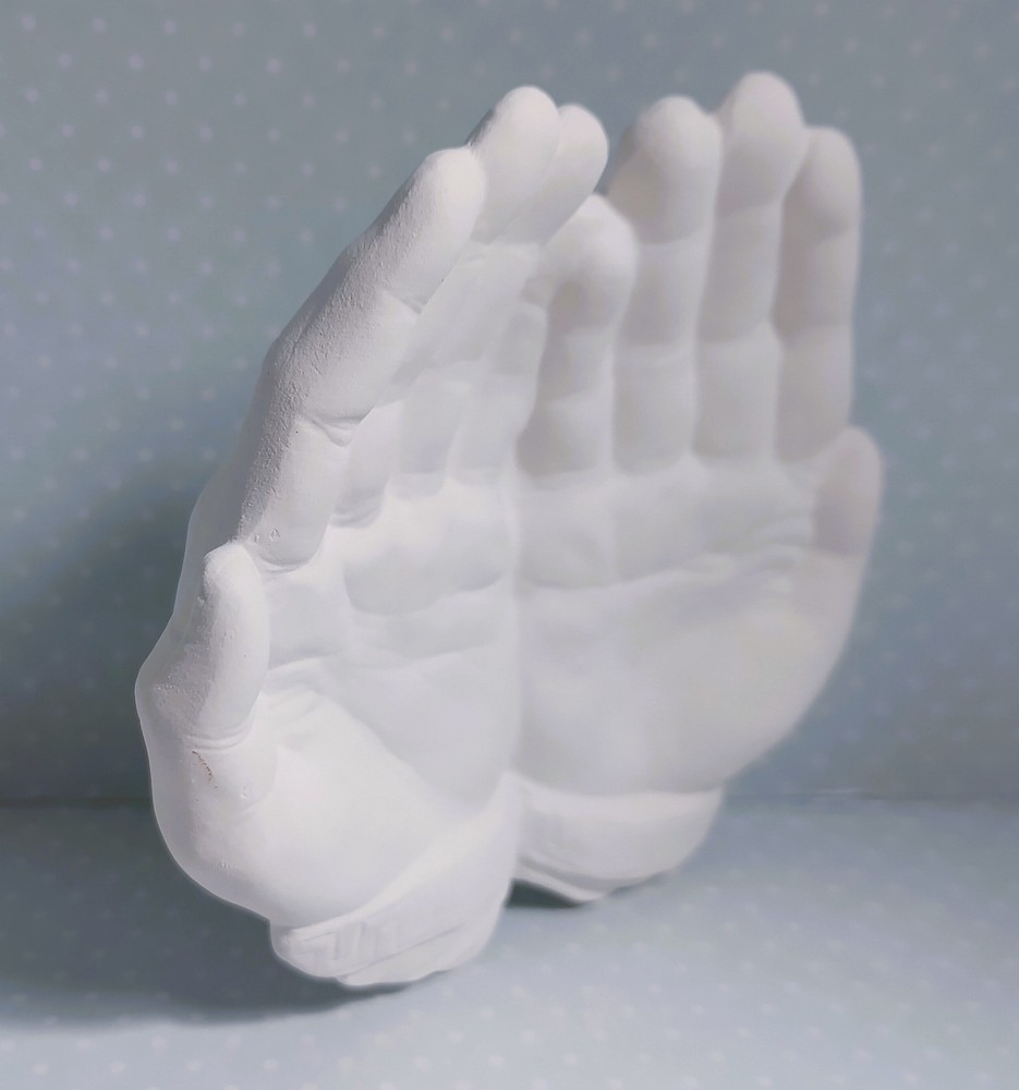 Praying Hands ~ Ceramic Bisque Ready to Paint