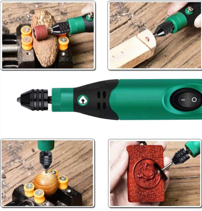 1/4" Keyless Chuck Conversion Hex Shank Drill Adapter Bit Quick Change Driver