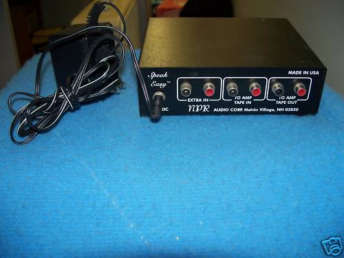 Audioplex Speak-Easy paging interface for amplifiers