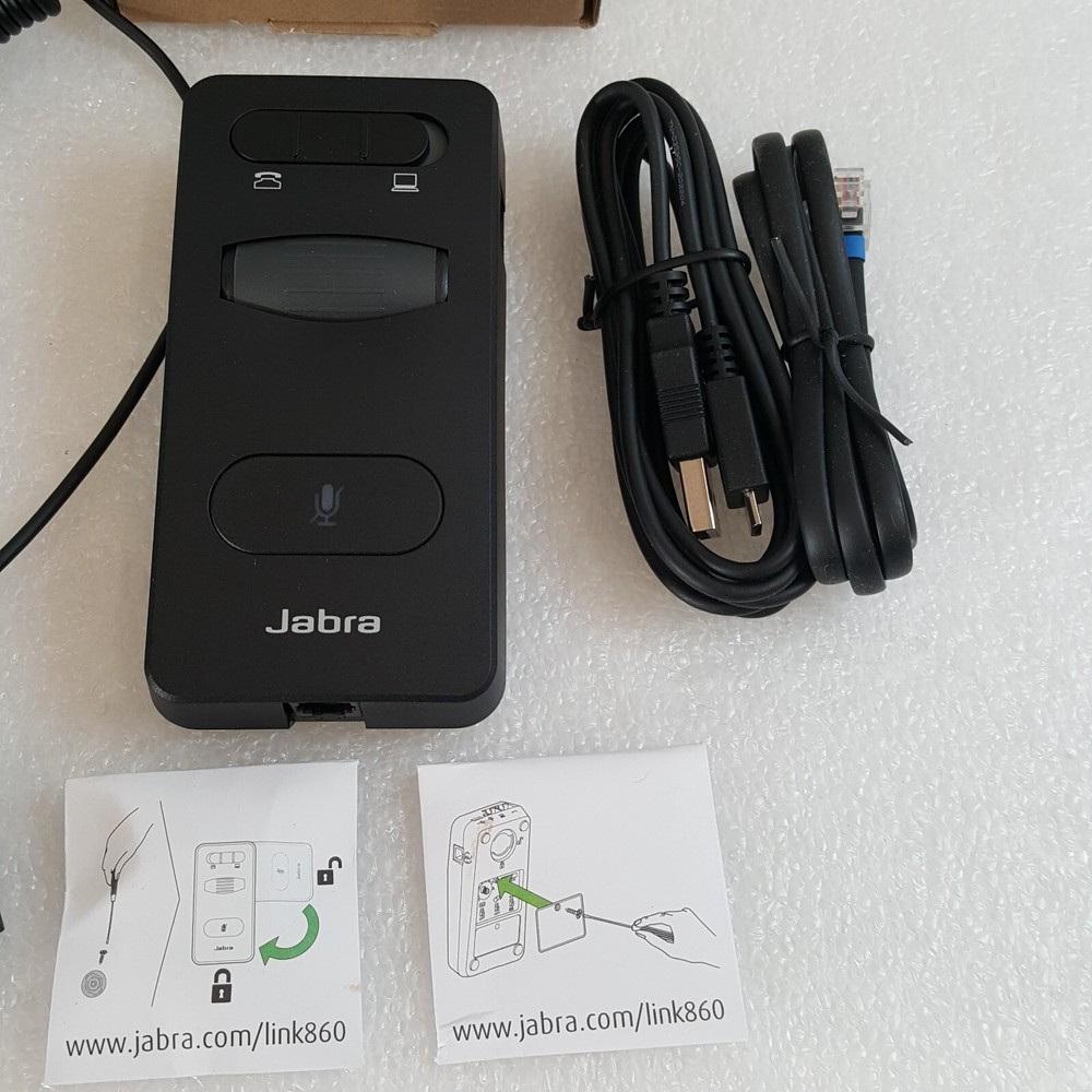 Jabra 860-09 Jabra Link 860 Amplifier Audio Processor / New